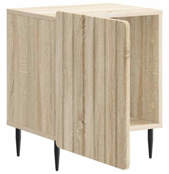 Éjjeliszekrény 2 db Sonoma Tölgy 43 x 34,5 x 52 cm Szerelt Fa