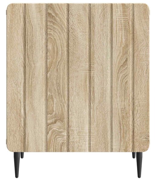 Éjjeliszekrény 2 db Sonoma Tölgy 43 x 34,5 x 52 cm Szerelt Fa