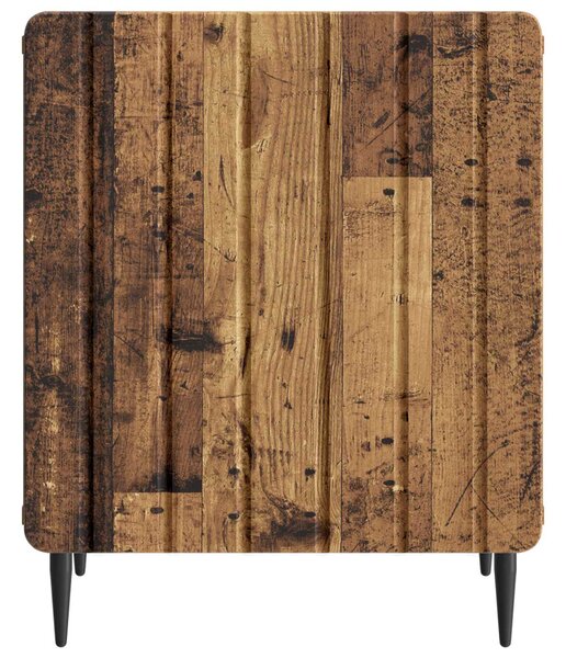 Éjjeliszekrény 2 db Antik Fa 43 x 34,5 x 52 cm Szerelt Fa