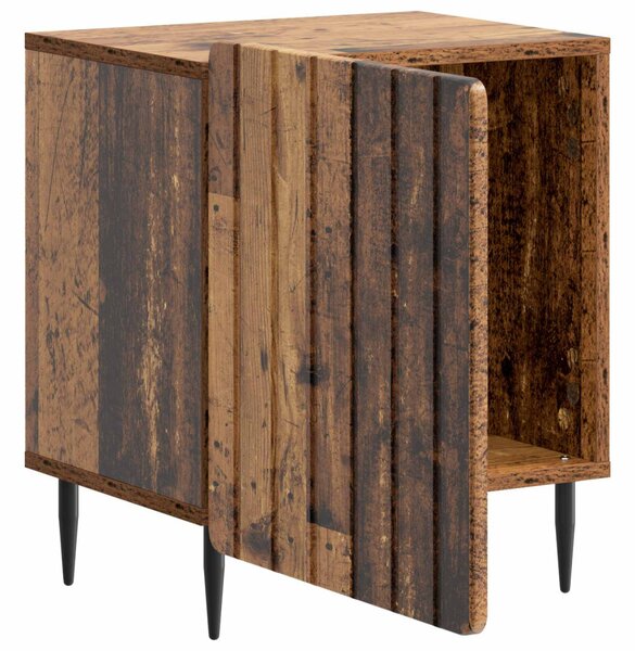 Éjjeliszekrény 2 db Antik Fa 43 x 34,5 x 52 cm Szerelt Fa