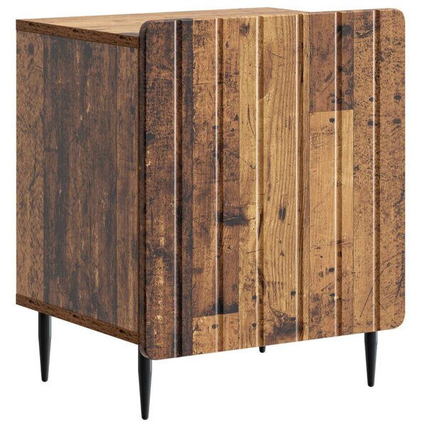 Éjjeliszekrény 2 db Antik Fa 43 x 34,5 x 52 cm Szerelt Fa