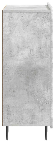 Széf Betonszürke 66 x 34,5 x 92 cm Szerelt Fa