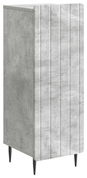 Széf Betonszürke 34,5 x 33 x 92 cm Szerelt Fa