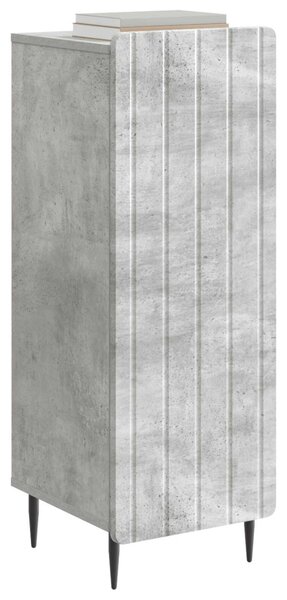 Széf Betonszürke 34,5 x 33 x 92 cm Szerelt Fa