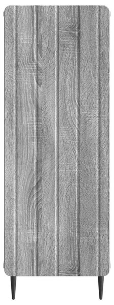 Széf Szürke Sonoma 34,5 x 33 x 92 cm Szerelt Fa