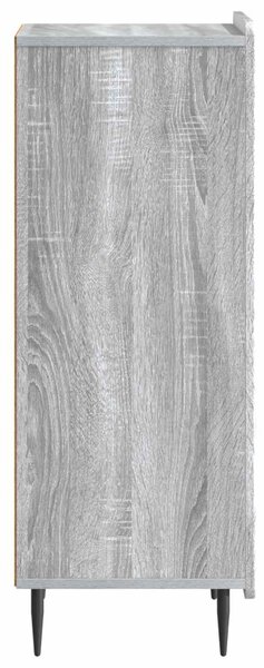 Széf Szürke Sonoma 34,5 x 33 x 92 cm Szerelt Fa