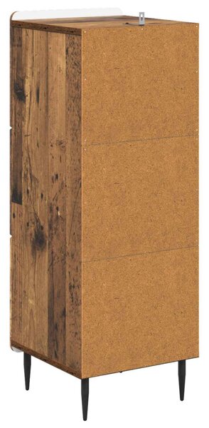 Fiókos szekrény Antik Fa 33 x 34,5 x 92 cm Szerelt Fa