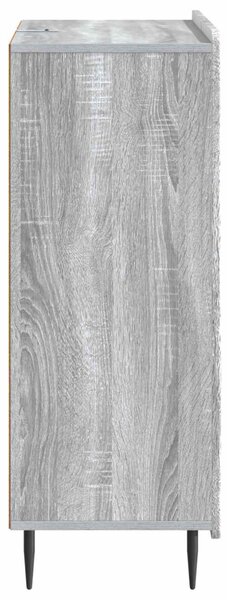 Széf fiókkal Szürke Sonoma 66 x 34,5 x 91,5 cm Szerelt Fa