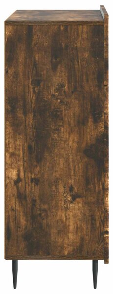 Széf fiókkal Füstös Tölgy 66 x 34,5 x 92 cm Szerelt Fa