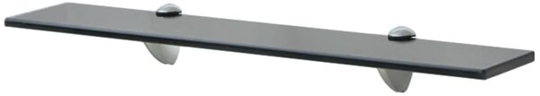2 db lebegő üvegpolc 60 x 20 cm 8 mm