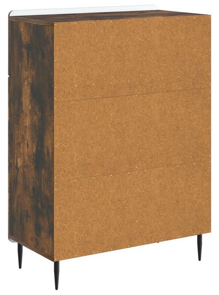 Széf fiókkal Füstös Tölgy 66 x 34,5 x 92 cm Szerelt Fa