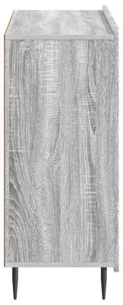Széf Szürke Sonoma 89 x 34,5 x 82 cm Szerelt Fa