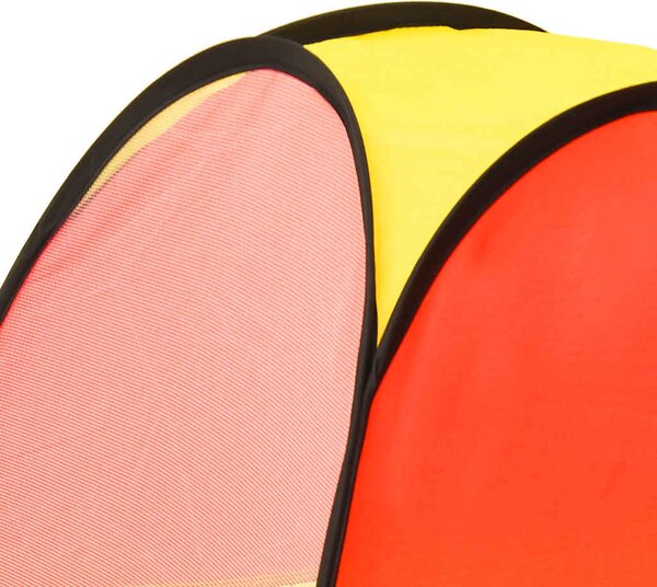 Többszínű gyerekjátszósátor 250 labdával 255 x 80 x 100 cm