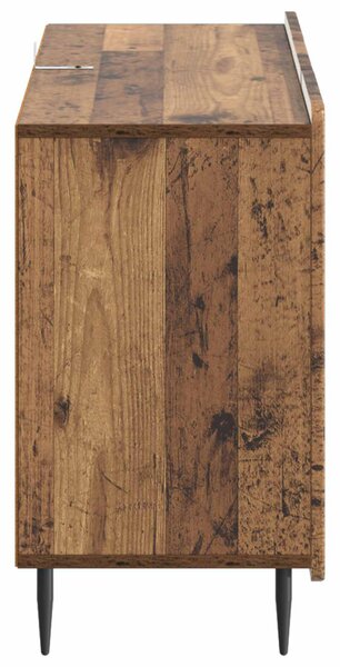Széf fiókkal Antik Fa 89 x 34,5 x 62 cm Szerelt Fa
