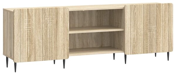 TV szekrény Sonoma Tölgy 150 x 31 x 52 cm Szerelt Fa