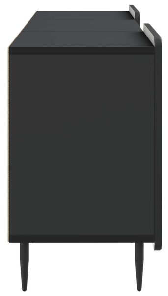 TV szekrény Fekete 150 x 31 x 52 cm Szerelt Fa