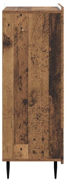 Széf fiókkal Antik Fa 66 x 34,5 x 97 cm Szerelt Fa