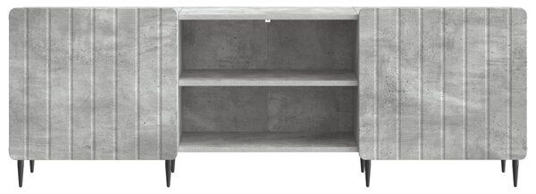 TV szekrény Betonszürke 150 x 31 x 52 cm Szerelt Fa