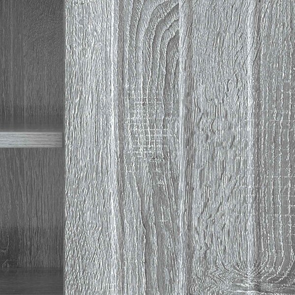 TV szekrény Szürke Sonoma 150 x 31 x 52 cm Szerelt Fa