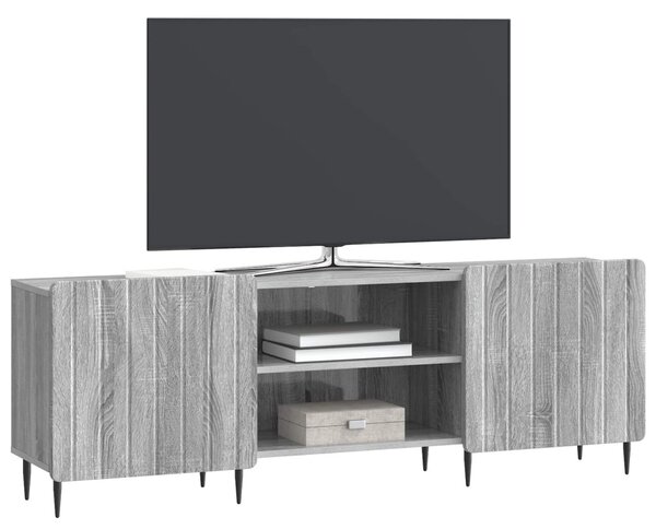 TV szekrény Szürke Sonoma 150 x 31 x 52 cm Szerelt Fa