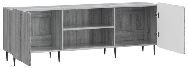 TV szekrény Szürke Sonoma 150 x 31 x 52 cm Szerelt Fa
