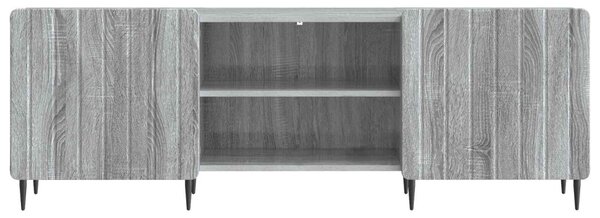 TV szekrény Szürke Sonoma 150 x 31 x 52 cm Szerelt Fa