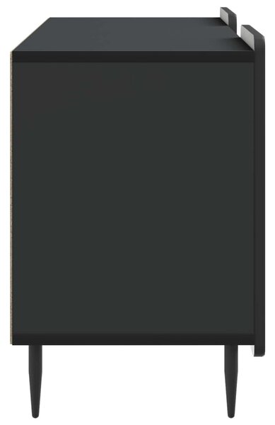 TV szekrény Fekete 102 x 34,5 x 52 cm Szerelt Fa