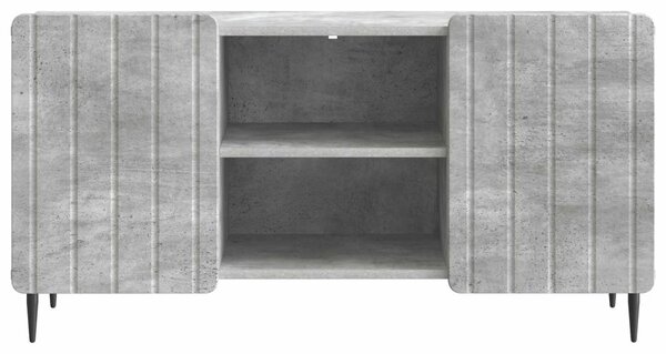 TV szekrény Betonszürke 102 x 34,5 x 52 cm Szerelt Fa