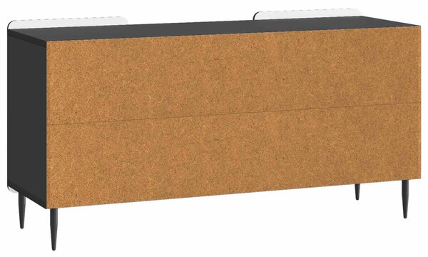 TV szekrény Fekete 102 x 34,5 x 52 cm Szerelt Fa