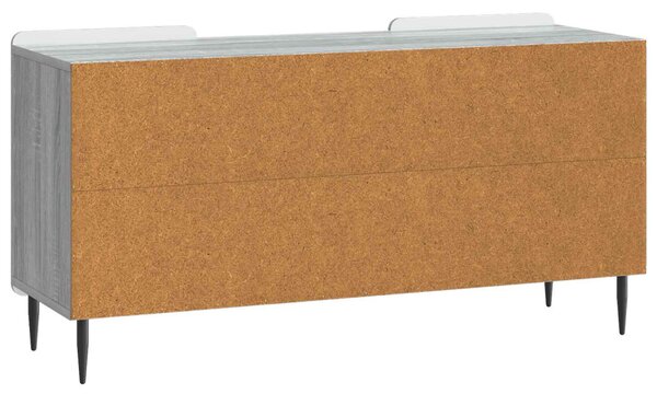 TV szekrény Szürke Sonoma 102 x 34,5 x 52 cm Szerelt Fa