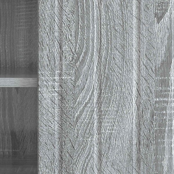 TV szekrény Szürke Sonoma 102 x 34,5 x 52 cm Szerelt Fa