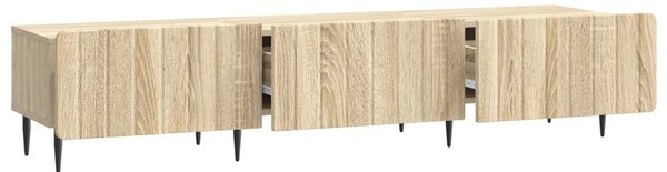 TV szekrény fiókkal Sonoma Tölgy 147 x 34,5 x 32 cm Szerelt Fa