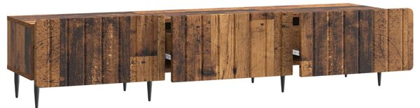 TV szekrény fiókkal Antik Fa 147 x 34,5 x 32 cm Szerelt Fa