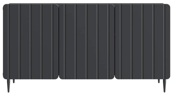 TV szekrény Fekete 99 x 34,5 x 52 cm Szerelt Fa