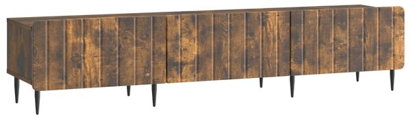 TV szekrény fiókkal Füstös Tölgy 147 x 34,5 x 32 cm Szerelt Fa
