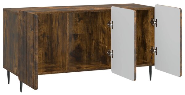 TV szekrény Füstös Tölgy 99 x 34,5 x 52 cm Szerelt Fa