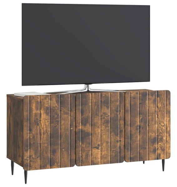 TV szekrény Füstös Tölgy 99 x 34,5 x 52 cm Szerelt Fa