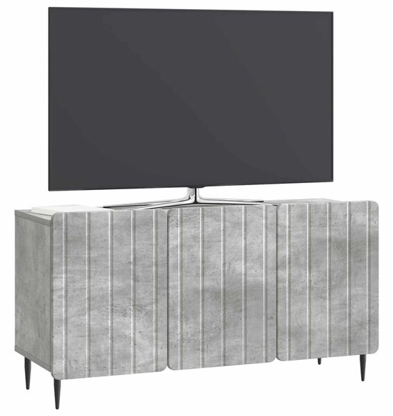 TV szekrény Betonszürke 99 x 34,5 x 52 cm Szerelt Fa