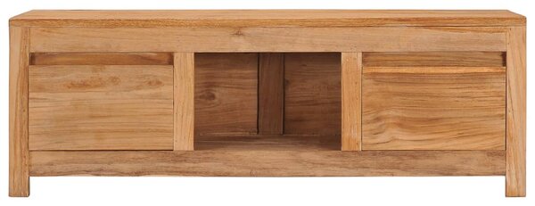 Tömör tíkfa TV-szekrény 100 x 30 x 35 cm