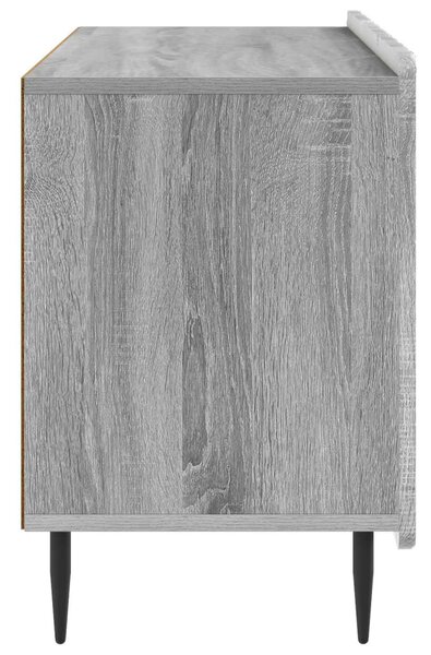 TV szekrény Szürke Sonoma 99 x 34,5 x 52 cm Szerelt Fa