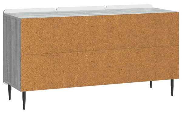 TV szekrény Szürke Sonoma 99 x 34,5 x 52 cm Szerelt Fa