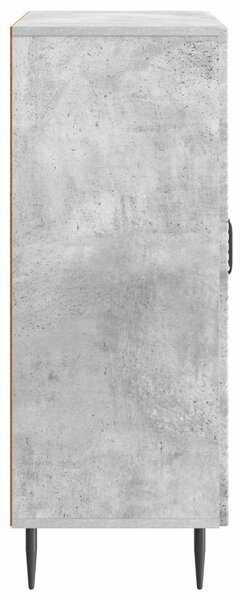 Széf Betonszürke 66 x 34,5 x 89,5 cm Szerelt Fa