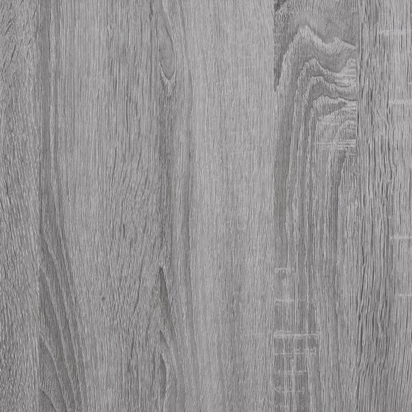 Szürke sonoma színű szerelt fa TV-szekrény 100 x 40 x 40 cm