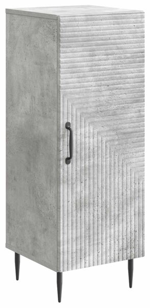 Széf Betonszürke 33 x 34,5 x 89,5 cm Szerelt Fa