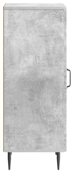 Széf Betonszürke 33 x 34,5 x 89,5 cm Szerelt Fa