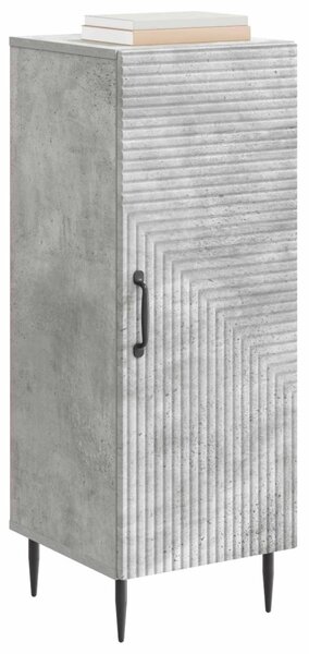 Széf Betonszürke 33 x 34,5 x 89,5 cm Szerelt Fa