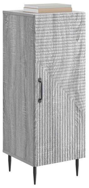 Széf Szürke Sonoma 33 x 34,5 x 89,5 cm Szerelt Fa
