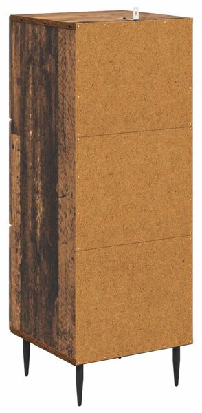Fiókos szekrény Antik Fa 33 x 34,5 x 89,5 cm Szerelt Fa