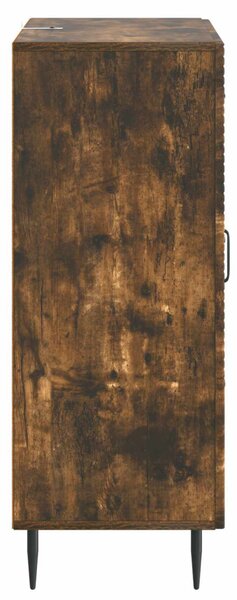 Széf fiókkal Füstös Tölgy 66 x 34,5 x 89,5 cm Szerelt Fa