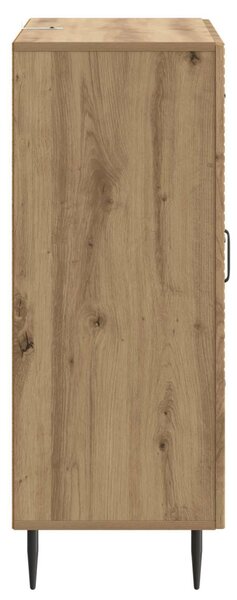 Széf fiókkal Kézműves Tölgy 66 x 34,5 x 89,5 cm Szerelt Fa